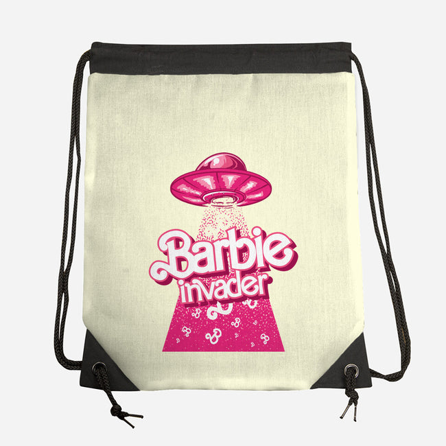 Barbie Invader-None-Drawstring-Bag-spoilerinc