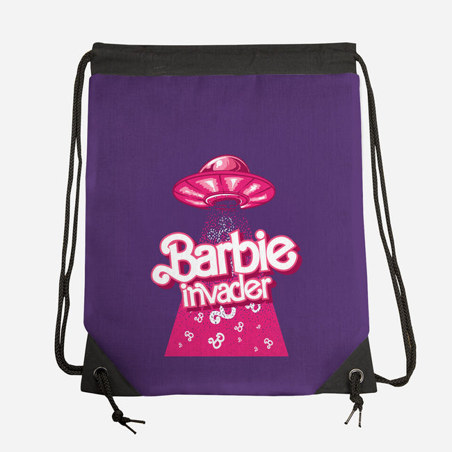 Barbie Invader-None-Drawstring-Bag-spoilerinc