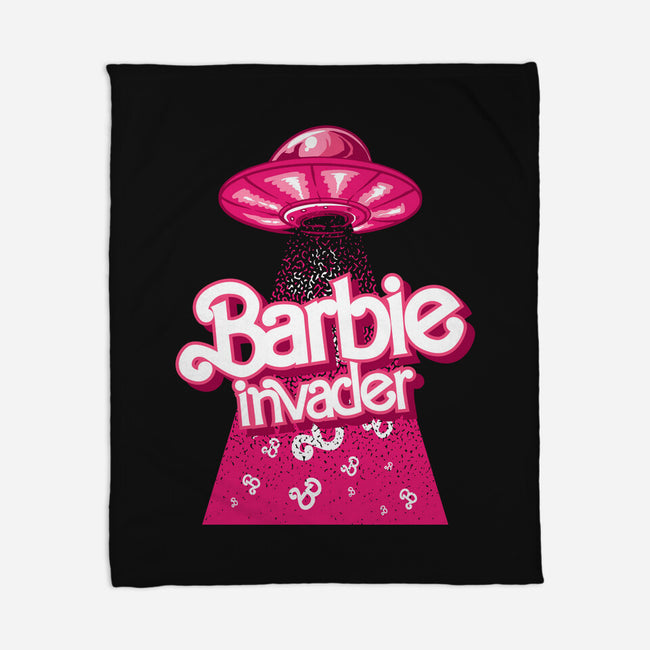 Barbie Invader-None-Fleece-Blanket-spoilerinc