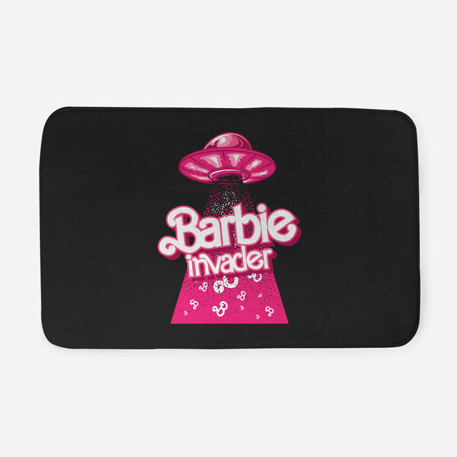 Barbie Invader-None-Memory Foam-Bath Mat-spoilerinc