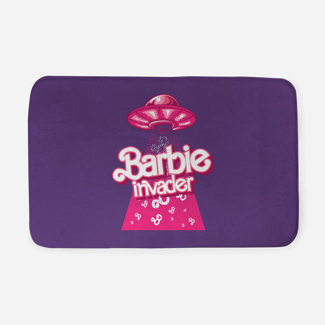 Barbie Invader-None-Memory Foam-Bath Mat-spoilerinc