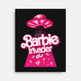 Barbie Invader-None-Stretched-Canvas-spoilerinc