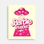 Barbie Invader-None-Stretched-Canvas-spoilerinc