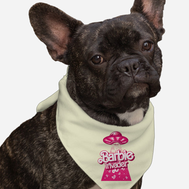 Barbie Invader-Dog-Bandana-Pet Collar-spoilerinc