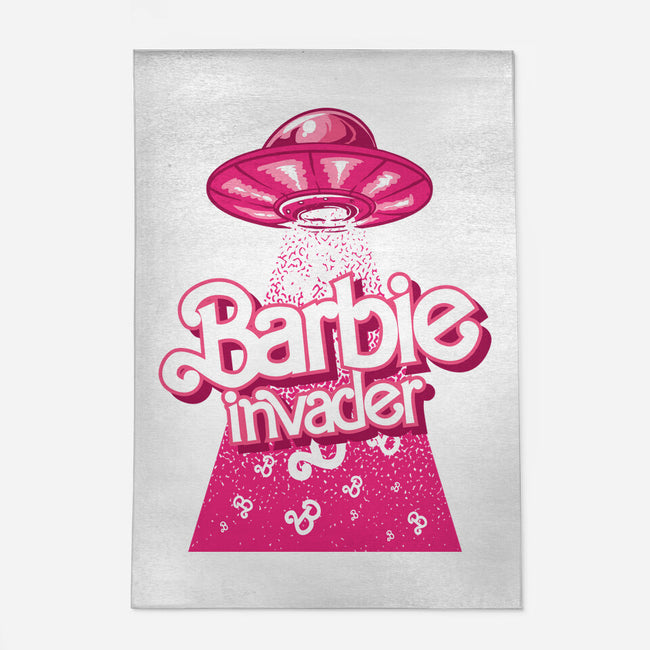 Barbie Invader-None-Outdoor-Rug-spoilerinc