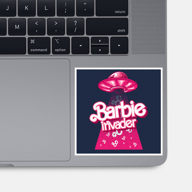 Barbie Invader-None-Glossy-Sticker-spoilerinc