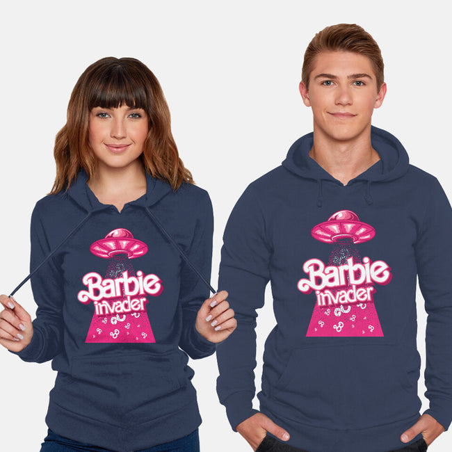 Barbie Invader-Unisex-Pullover-Sweatshirt-spoilerinc