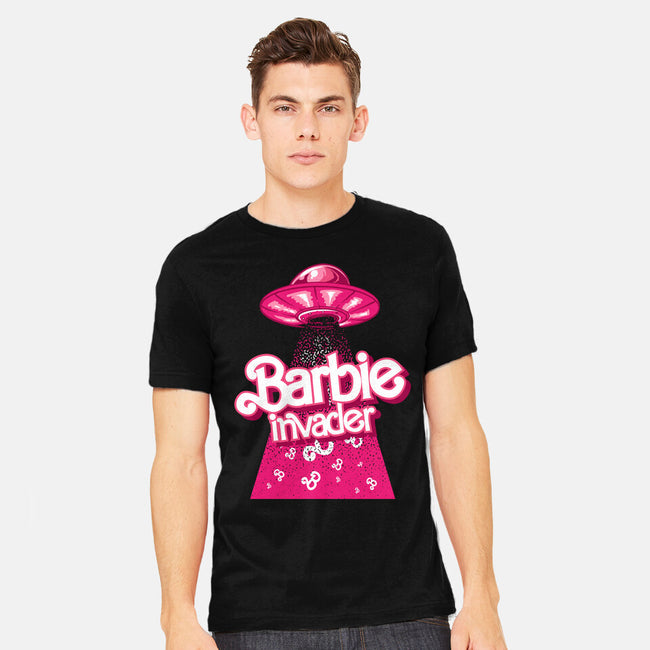 Barbie Invader-Mens-Heavyweight-Tee-spoilerinc