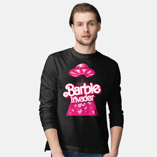 Barbie Invader-Mens-Long Sleeved-Tee-spoilerinc