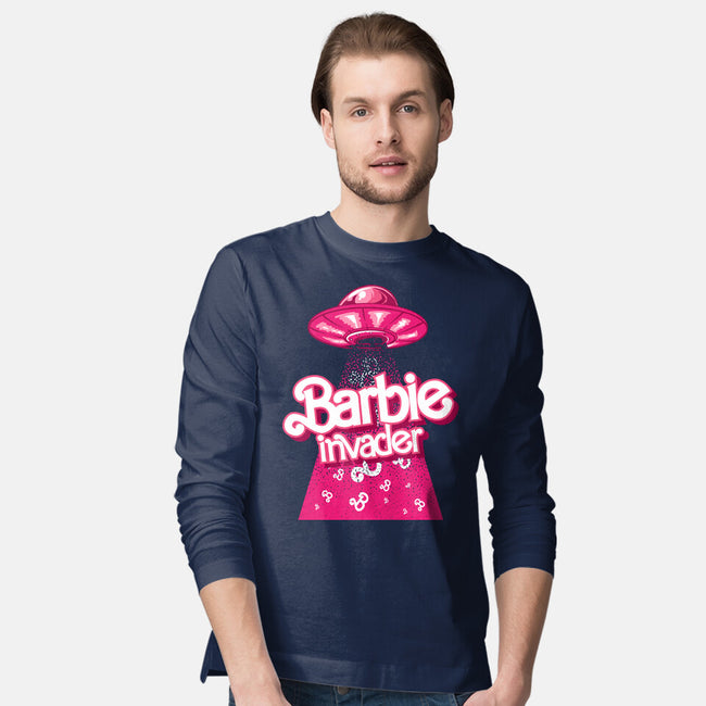 Barbie Invader-Mens-Long Sleeved-Tee-spoilerinc