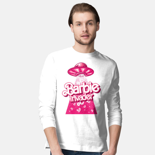 Barbie Invader-Mens-Long Sleeved-Tee-spoilerinc