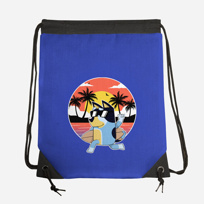 Bluey Summer-None-Drawstring-Bag-Tri haryadi