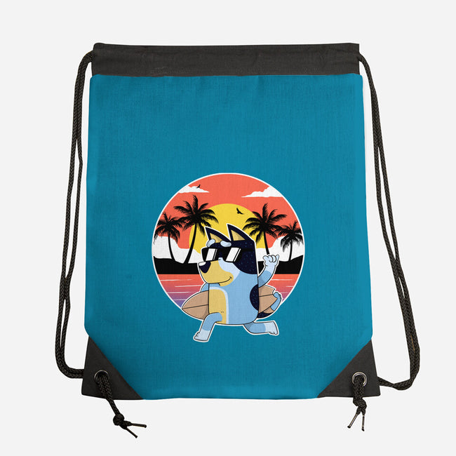 Bluey Summer-None-Drawstring-Bag-Tri haryadi