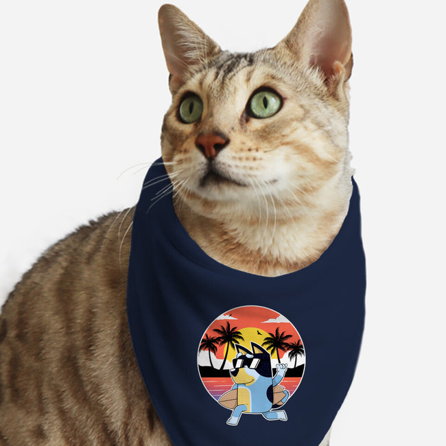 Bluey Summer-Cat-Bandana-Pet Collar-Tri haryadi