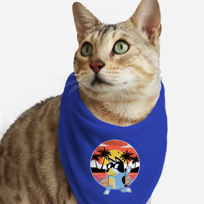 Bluey Summer-Cat-Bandana-Pet Collar-Tri haryadi