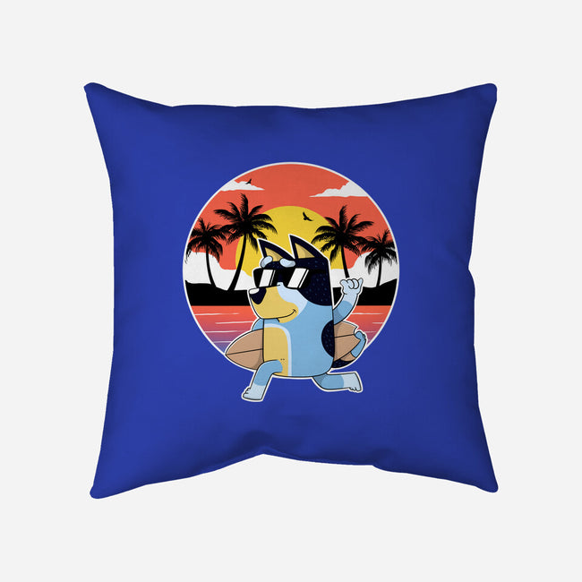 Bluey Summer-None-Non-Removable Cover w Insert-Throw Pillow-Tri haryadi