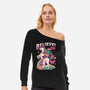 Create Your Reality-Womens-Off Shoulder-Sweatshirt-eduely