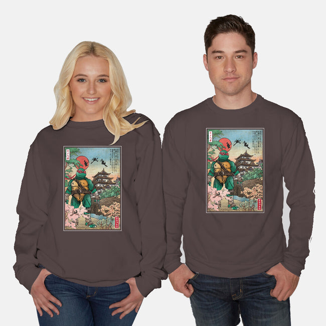 Twin Sai In Japan-Unisex-Crew Neck-Sweatshirt-DrMonekers