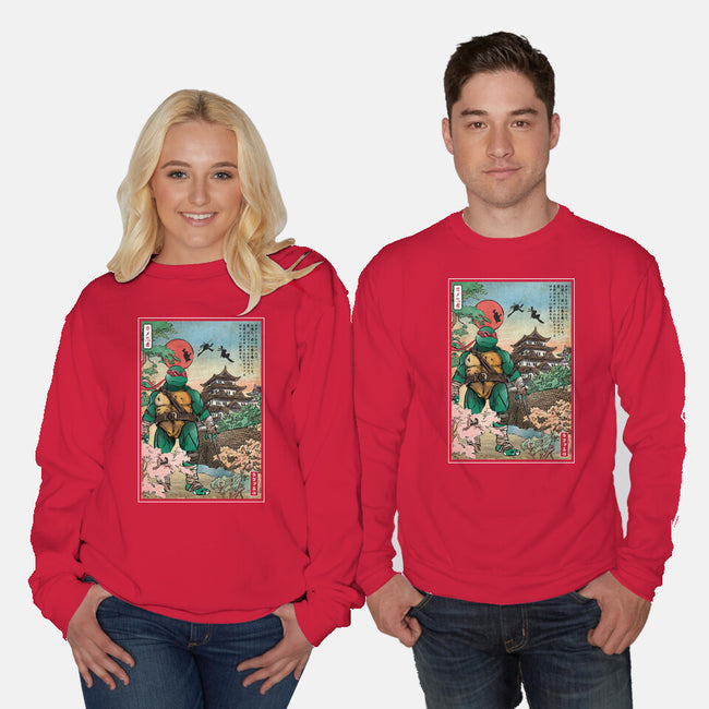 Twin Sai In Japan-Unisex-Crew Neck-Sweatshirt-DrMonekers