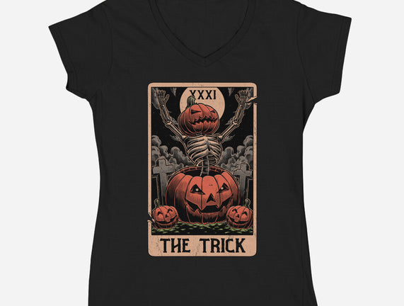 Halloween Tarot Pumpkin Trick