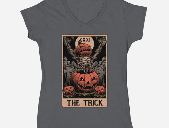 Halloween Tarot Pumpkin Trick