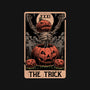 Halloween Tarot Pumpkin Trick-Unisex-Kitchen-Apron-Studio Mootant
