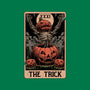 Halloween Tarot Pumpkin Trick-None-Beach-Towel-Studio Mootant