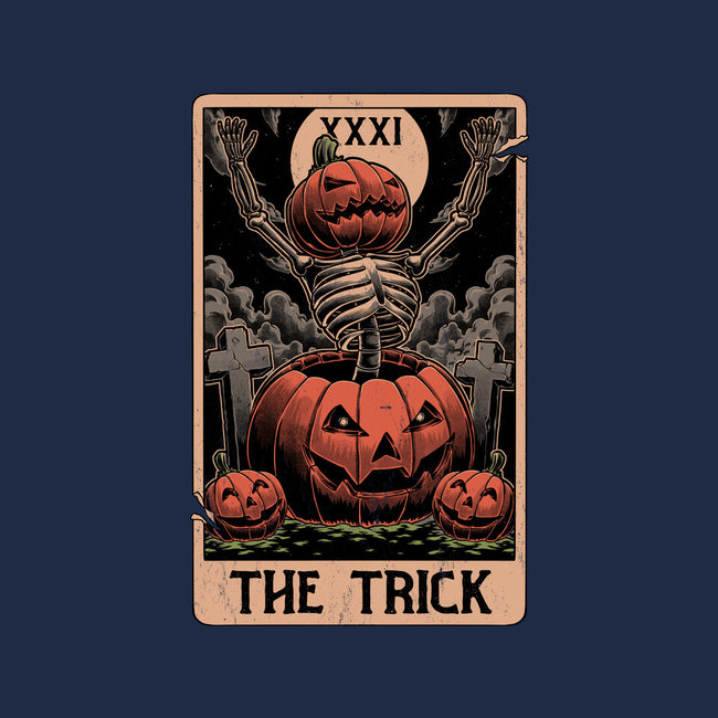 Halloween Tarot Pumpkin Trick-None-Outdoor-Rug-Studio Mootant