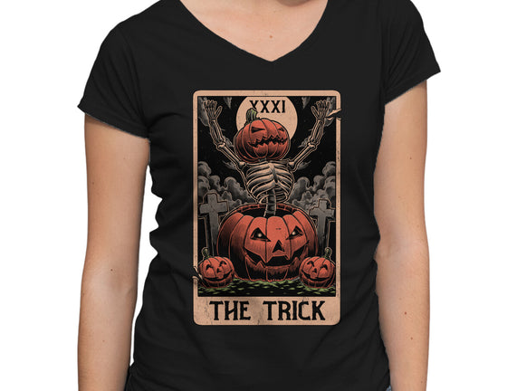 Halloween Tarot Pumpkin Trick