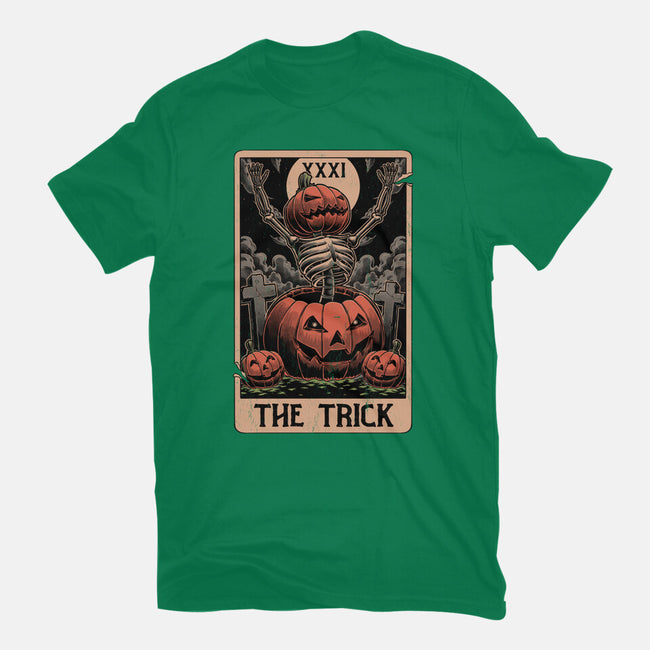Halloween Tarot Pumpkin Trick-Mens-Basic-Tee-Studio Mootant