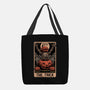 Halloween Tarot Pumpkin Trick-None-Basic Tote-Bag-Studio Mootant