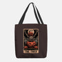 Halloween Tarot Pumpkin Trick-None-Basic Tote-Bag-Studio Mootant