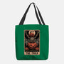 Halloween Tarot Pumpkin Trick-None-Basic Tote-Bag-Studio Mootant