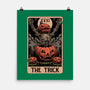 Halloween Tarot Pumpkin Trick-None-Matte-Poster-Studio Mootant