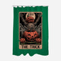 Halloween Tarot Pumpkin Trick-None-Polyester-Shower Curtain-Studio Mootant