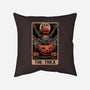 Halloween Tarot Pumpkin Trick-None-Non-Removable Cover w Insert-Throw Pillow-Studio Mootant