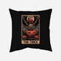 Halloween Tarot Pumpkin Trick-None-Removable Cover w Insert-Throw Pillow-Studio Mootant