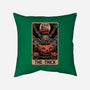 Halloween Tarot Pumpkin Trick-None-Removable Cover-Throw Pillow-Studio Mootant