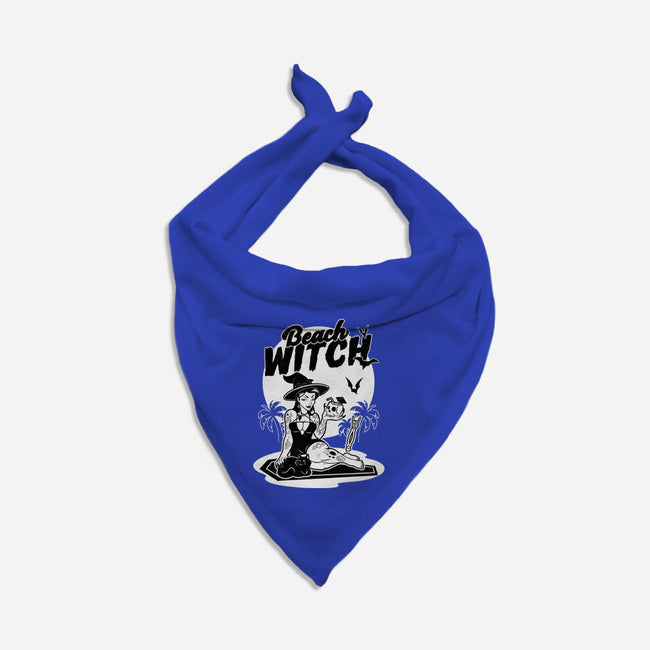 Beach Witch Goth Summer-Cat-Bandana-Pet Collar-Studio Mootant