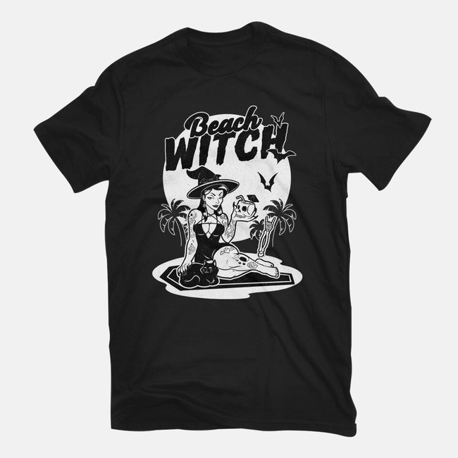 Beach Witch Goth Summer-Unisex-Basic-Tee-Studio Mootant