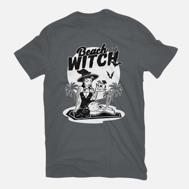 Beach Witch Goth Summer-Unisex-Basic-Tee-Studio Mootant