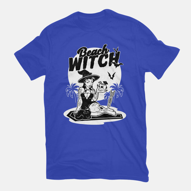 Beach Witch Goth Summer-Womens-Basic-Tee-Studio Mootant