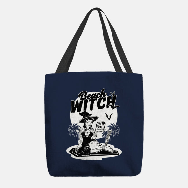 Beach Witch Goth Summer-None-Basic Tote-Bag-Studio Mootant