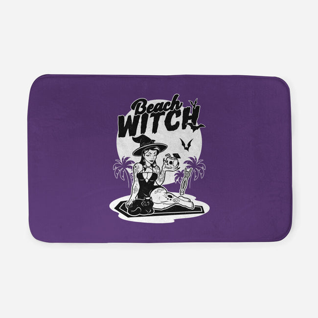 Beach Witch Goth Summer-None-Memory Foam-Bath Mat-Studio Mootant