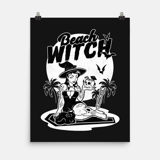 Beach Witch Goth Summer-None-Matte-Poster-Studio Mootant
