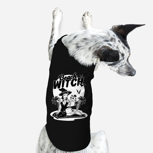 Beach Witch Goth Summer-Dog-Basic-Pet Tank-Studio Mootant