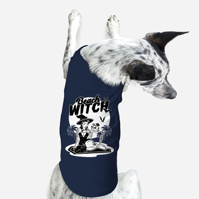 Beach Witch Goth Summer-Dog-Basic-Pet Tank-Studio Mootant
