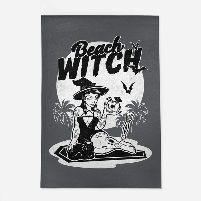 Beach Witch Goth Summer-None-Outdoor-Rug-Studio Mootant