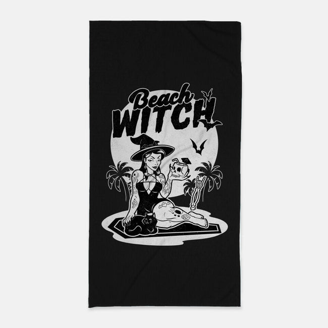 Beach Witch Goth Summer-None-Beach-Towel-Studio Mootant