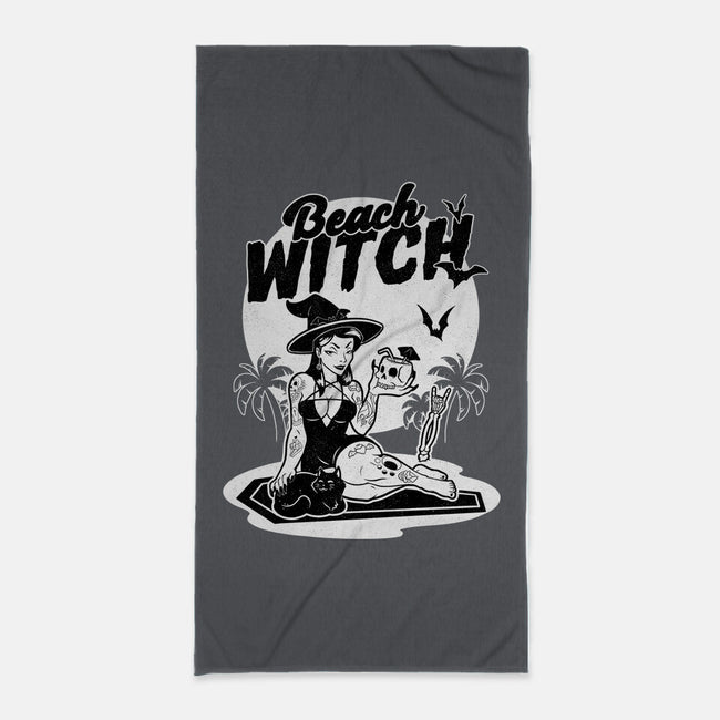 Beach Witch Goth Summer-None-Beach-Towel-Studio Mootant